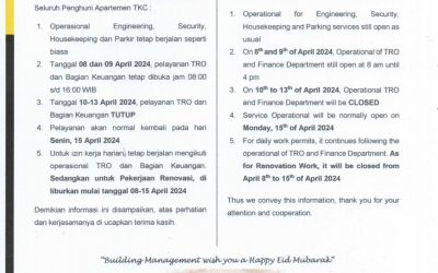 Pengumuman Libur Idul Fitri 1445 H